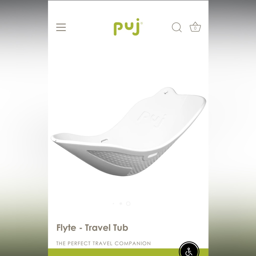 Puj portable infant bath